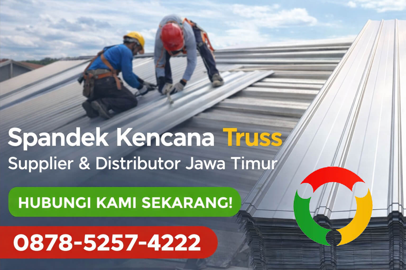 pemasangan Spandek Kencana Truss
